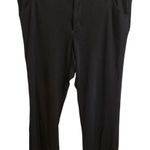 Lee  Riders Womens Black Trouser Pants Petite Sz 18P Stretch Comfort Casual Work Photo 0