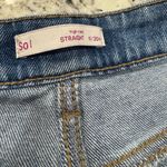SO  High Rise Straight Jeans with Distressing | Size 11/30W Photo 1
