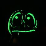 2024 Universal HHN Glow in th Dark Halloween Horror Nights Lil Boo Mini Belt Bag Orange Photo 1
