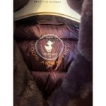 new Save the Duck Sz S Purple Burgundy Mei Faux Fur Collar Puffer Jacket coat Photo 2