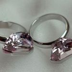 Swavorski NWT Swarovski ring duo Photo 7