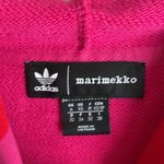 Adidas Women's Originals X Marimekko Hoodie In Vivid Red/team Real Magenta Red Size XS Photo 3