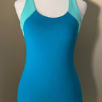 Lululemon Inner Strength Athletic Tank Top in Oasis River Rock Aqua Teal Size 4 Photo 0