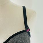 La Senza  Metallic Silver & Black Lightly Padded Underwire Bra Size 34DD NWT Photo 2