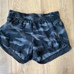 Athleta  Black Camo Athletic Shorts Photo 1