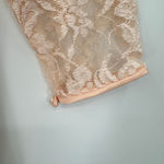 Vintage Totally 80s Peach Lace & Satin Formal Dress Huge Bow Molly Ringwald Size 6 Photo 8