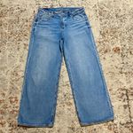 American Eagle low rise baggy wide leg skater jeans size 4 short Photo 12