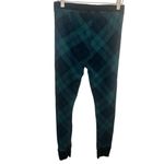 Old Navy ✨ Thermal-Knit Pajama Green/Blue Plaid Sz Medium Pants for Women✨ Photo 3