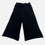 Frank & Eileen  Crop Wide Leg Sweatpants black elastic fall casual tee lab $168 Photo 2
