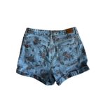 BDG Urban Outfitters Women Size 28 Super High Rise Foxy Floral Denim Jean Shorts Photo 1