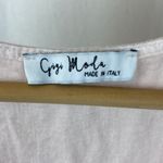 Gigi Moda 100% Linen Pale Pink Luna Sleeveless Midi Smock Dress L Size L Photo 5