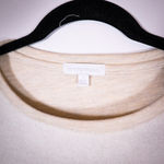 Beyond Yoga Cross Paths Long Sleeve Crew Terrycloth Pullover Oatmeal Sweater S Photo 1