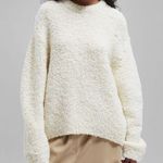 The Frankie Shop Vilo Boucle Sweater - Cream Photo 0