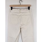 Frank & Eileen Womens Jeans Everday White Cork Denim Straight High Rise Size 28 Photo 11