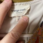 Orange Creek  Los Angeles size M embroidered babydoll  checked top. Photo 4