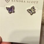 Kendra Scott  iridescent small Butterfly Earrings Photo 0