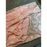 Lulus NWOT  XXL Pretty Perfect Blush Burnout Floral Off-the-Shoulder Midi Dress Photo 9