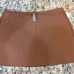 Victoria's Secret  Brown Swim Coverup Mini Skirt Photo 0