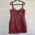 Monique Lhuillier ML Metallic Gown Photo 3