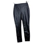 Tuckernuck NWOT  Black Leather Leggings Sz. S Photo 2