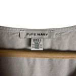 Pure Navy Light Blue Short Sleeve Ladder Trim V Photo 4