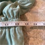 Show Me Your Mumu  Caitlin Ruffle Maxi Dress in Dusty Mint Crisp Medium Photo 12