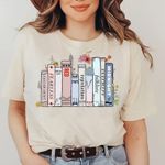 Gildan Taylor Swift Albums As Books Tshirt, Taylor Swift Eras Tour Shirt Photo 0