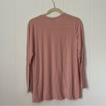 Eileen Fisher  Pink Crew Neck Tunic Top NWT XS Business Casual Photo 4