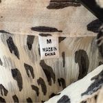 7 For All Mankind  100% Silk‎ Sleeveless Ruffle Blouse Size Medium Photo 6