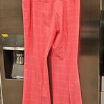 Trina Turk 💕💕 Carillo Pant ~ Windowpane Tropical Suiting Candy Pink 16 NWT Photo 9