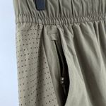 T by Talbots Pants Women's Size Medium Lightweight Stretch Wide Leg Crop Green Photo 6