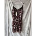 Rebecca Minkoff Kinsley Ruched Dress in Black Multi Size 6 Photo 1