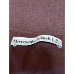 Abercrombie & Fitch Brown Linen Sleeveless Square Neck Tank Crop Top Size M Photo 2