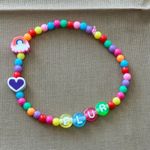Handmade NEW Lot Of 2 Kandi Bracelets EDM Rave Festival Dinosaur PLUR Colorful Fun Photo 6