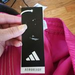 Adidas Women's Size XL Pacer Woven Shorts Pink Photo 12