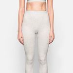 SKIMS  Cotton Rib Legging Heather Gray Small EUC Photo 0