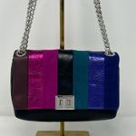 I.N.C. International Concepts (INC) Soft Ajae Patchwork Crossbody bag NWOT Black Photo 1