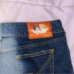 Fiorucci vintage blue denim  mini skirt Photo 2