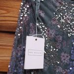 Mac Duggal 93750 Embellished Illusion Long Sleeve Faux Wrap Gown Gray-Green 10 Photo 13