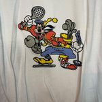 Disney  Fashions Goofy Sports Color Block Yellow Blue Zip Up Jacket Size Large Photo 5