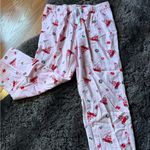 J.Crew  Pajama Bottoms with Red Christmas Car Print Photo 0