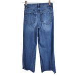Cropped Distressed Denim Size 27 Ella Moss Wide Leg Cropped Jeans Photo 1