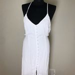 Abercrombie & Fitch White Strappy Maxi Dress NWT Photo 1