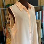 Attention Sheer Peach Blouse Photo 2