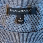 Banana Republic  Women's Gray Knit Sweater‎ Side Tie Tunic Size Small Photo 2