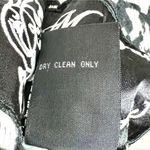 Me Jane  Houndstooth Trench Coat Jacket Size S Wool Blend Black White Photo 9