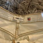 RE/DONE  the 80s long denim white shorts size 27 DR Photo 5