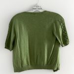 Prada Vintage Women’s Green Button Cashmere Silk Casual Cardigan Size 42 M Photo 3
