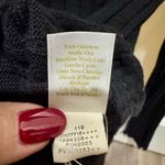 Caslon Black Ribbed Turtleneck Waffle Hem Sweater Size MP Photo 8