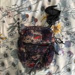 Vans  off the Wall Fuzzy Red and Blue mini Crossbody Bag Photo 0